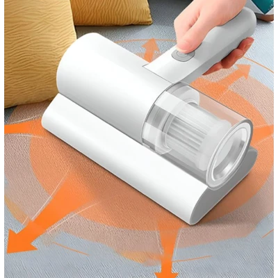Aspirator fara fir incarcare USB eficient impotriva bacteriilor si acarienilor filtru detasabil