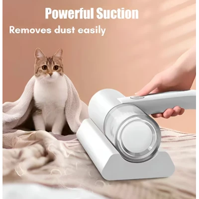 Aspirator fara fir incarcare USB eficient impotriva bacteriilor si acarienilor filtru detasabil