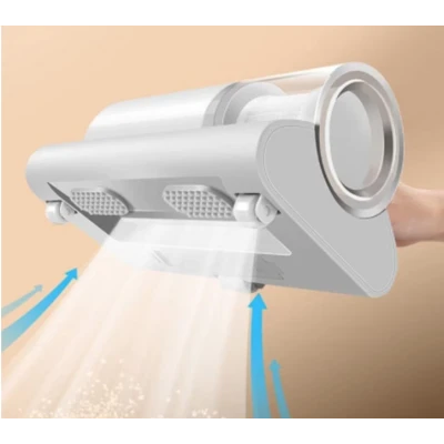 Aspirator fara fir incarcare USB eficient impotriva bacteriilor si acarienilor filtru detasabil