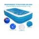 UB Piscina gonflabila pentru copii si adulti PVC 150x100 cu inaltime de 50 cm albastru/alb