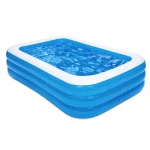 UB Piscina gonflabila pentru copii si adulti PVC 150x100 cu inaltime de 50 cm albastru/alb