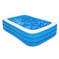 UB Piscina gonflabila pentru copii si adulti PVC 150x100 cu inaltime de 50 cm albastru/alb