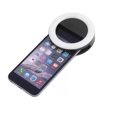 Selfie Ring Light Lampa lumina portabila cu inel LED selfie telefon mobil smartphone
