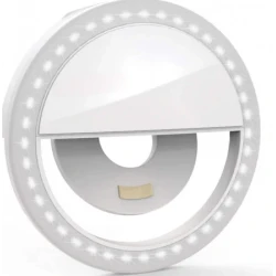 Selfie Ring Light Lampa lumina portabila cu inel LED selfie telefon mobil smartphone