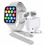 Set ceas smartwatch si casti bluetooth pro max W26 UNISEX
