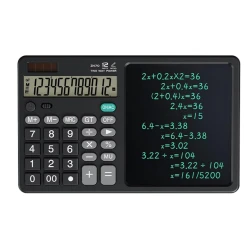 Calculator electronic cu tableta LCD pentru notite multifunctional