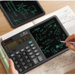 Calculator electronic cu tableta LCD pentru notite multifunctional