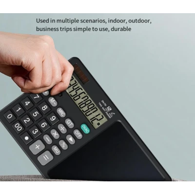 Calculator electronic cu tableta LCD pentru notite multifunctional