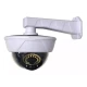 Camera falsa solara tip glob 55 LED control din telecomanda senzor de miscare Alba