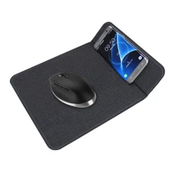 Mousepad pliabil cu incarcare wireless ergonomic 2000mA NEGRU