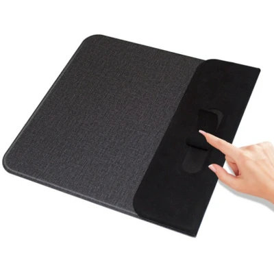 Mousepad pliabil cu incarcare wireless ergonomic 2000mA NEGRU