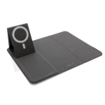 Mousepad cu incarcare wireless ergonomic NEGRU