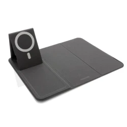 Mousepad cu incarcare wireless ergonomic NEGRU