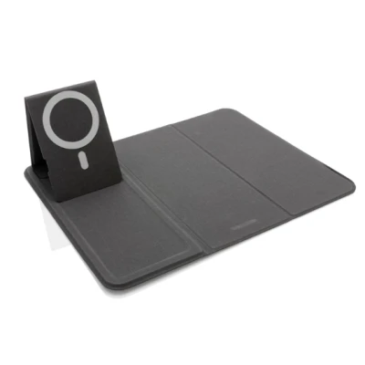 Mousepad cu incarcare wireless ergonomic NEGRU