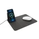 Mousepad cu incarcare wireless ergonomic NEGRU