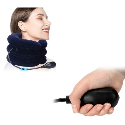 Perna gonflabila tip guler cervical reglabila 3 straturi