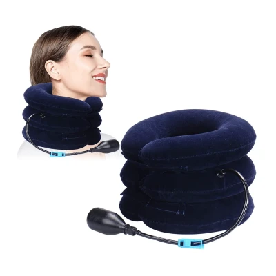 Perna gonflabila tip guler cervical reglabila 3 straturi