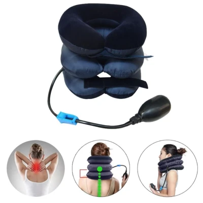 Perna gonflabila tip guler cervical reglabila 3 straturi