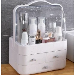 Organizator produse cosmetice portabil rezistent la apa 4 compartimente de depozitare