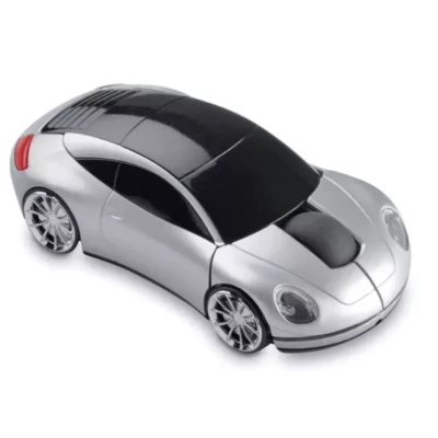 Mouse GRI  wireless in forma de masina