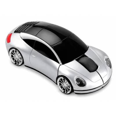 Mouse GRI  wireless in forma de masina