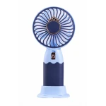 Mini ventilator portabil de mana USB reincarcabil 3 viteze suport telefon colorat