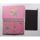 Cutie pliabila pentru depozitare tip taburet ROZ 48x31x31 cm cu desene dreptunghiulara
