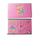 Cutie pliabila pentru depozitare tip taburet ROZ 48x31x31 cm cu desene dreptunghiulara