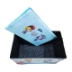 Cutie pliabila pentru depozitare tip taburet ALBASTRA 48x31x31 cm cu PIRATI dreptunghiulara