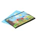 Cutie pliabila pentru depozitare tip taburet ALBASTRA 48x31x31 cm cu ANIMALE dreptunghiulara