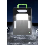 Panou solar fotovoltaic portabil cu lanterna 5000mAh GD980 putere 8W