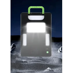 Panou solar fotovoltaic portabil cu lanterna 10000mAh GD990