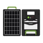 Panou solar 15W cu acumulator 1200mAh GD100S portabil cu mufe pentru incarcare devideuri 29x19cm