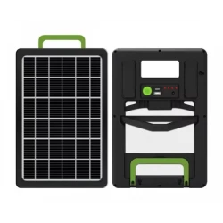 Panou solar 15W cu acumulator 1200mAh GD100S portabil cu mufe pentru incarcare devideuri 29x19cm