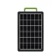 Panou solar 15W cu acumulator 1200mAh GD100S portabil cu mufe pentru incarcare devideuri 29x19cm