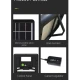 Panou solar 15W cu acumulator 1200mAh GD100S portabil cu mufe pentru incarcare devideuri 29x19cm