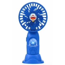 Mini ventilator de mana portabil pentru copii USB reincarcabil cu suport telefon BAIETEI