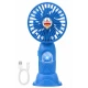 Mini ventilator de mana portabil pentru copii USB reincarcabil cu suport telefon BAIETEI