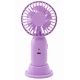 Mini ventilator de mana portabil pentru copii USB reincarcabil cu suport telefon FETITE