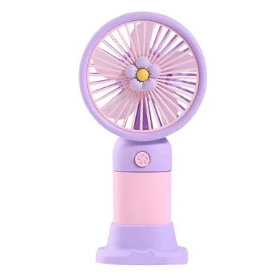 Mini Ventilator portabil incarcare Usb 400 Mah colorat 2 viteze