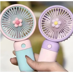 Mini Ventilator portabil incarcare Usb 400 Mah colorat 2 viteze