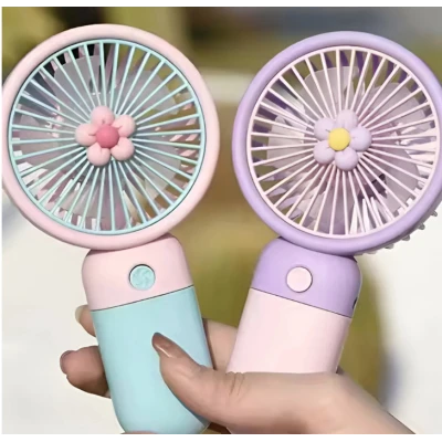 Mini Ventilator portabil incarcare Usb 400 Mah colorat 2 viteze
