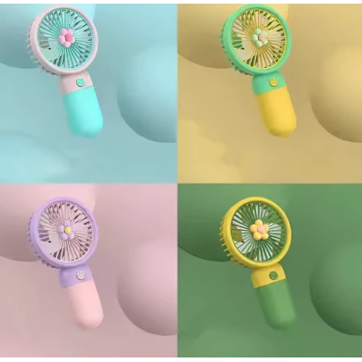 Mini Ventilator portabil incarcare Usb 400 Mah colorat 2 viteze