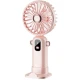 UB Ventilator portabil pliabil USB 100 viteze afisaj LCD baterie 4000mAh COLORAT