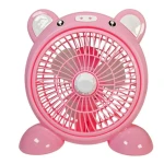 UB Ventilator cu fir model PORCUSOR pentru birou portabil ROZ
