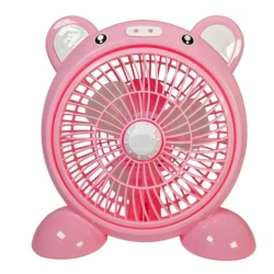 UB Ventilator cu fir model PORCUSOR pentru birou portabil ROZ