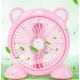 UB Ventilator cu fir model PORCUSOR pentru birou portabil ROZ