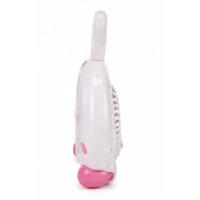 Mini ventilator cu fir model IEPURAS pentru birou portabil ROZ