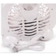 Mini ventilator cu fir model IEPURAS pentru birou portabil ALBASTRU
