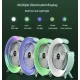 Mini ventilator de birou rotund cu LED RGB